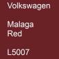 Preview: Volkswagen, Malaga Red, L5007.